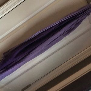 Purple scarf